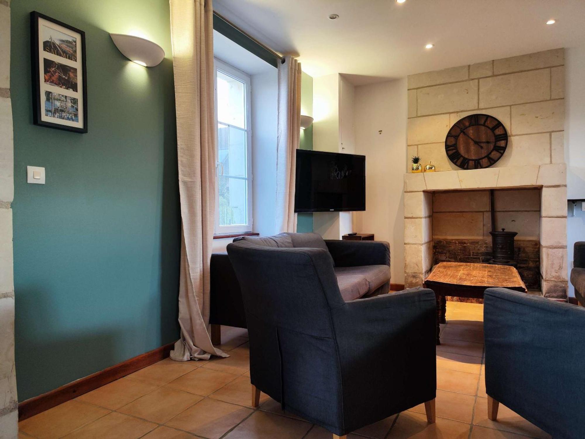 Gites Les Volets Rouges D'Allonnes Allonnes  Kamer foto
