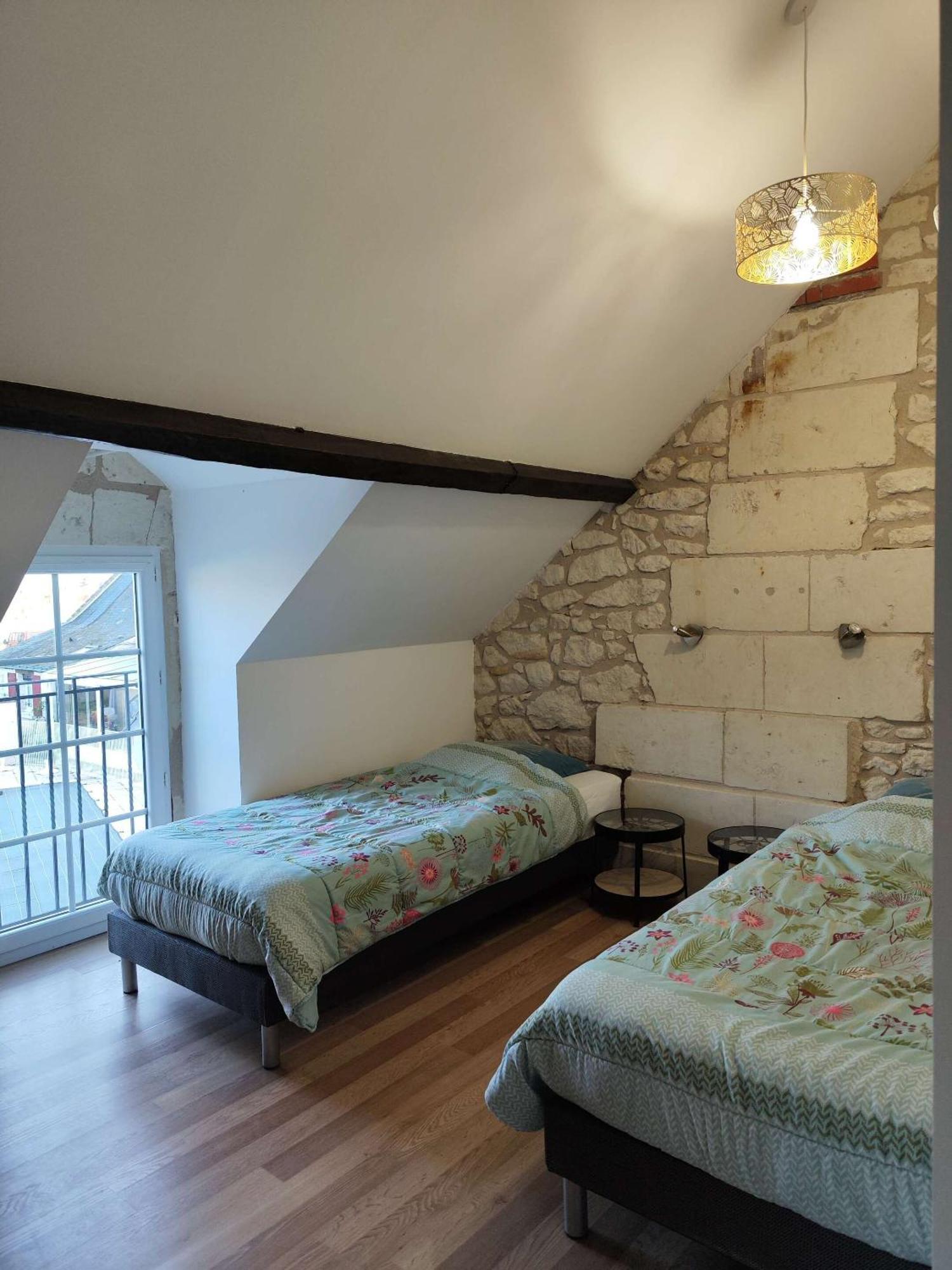 Gites Les Volets Rouges D'Allonnes Allonnes  Kamer foto