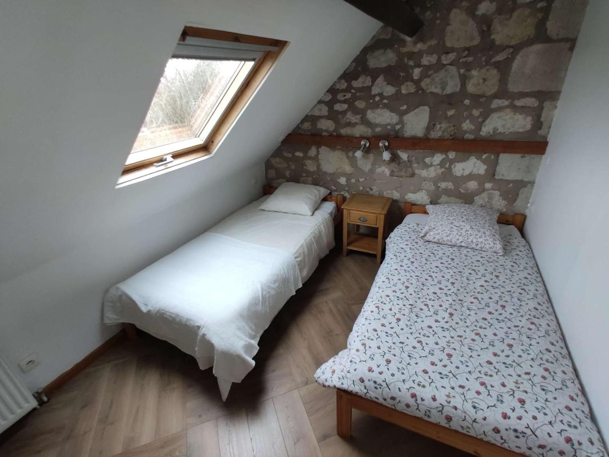 Gites Les Volets Rouges D'Allonnes Allonnes  Kamer foto